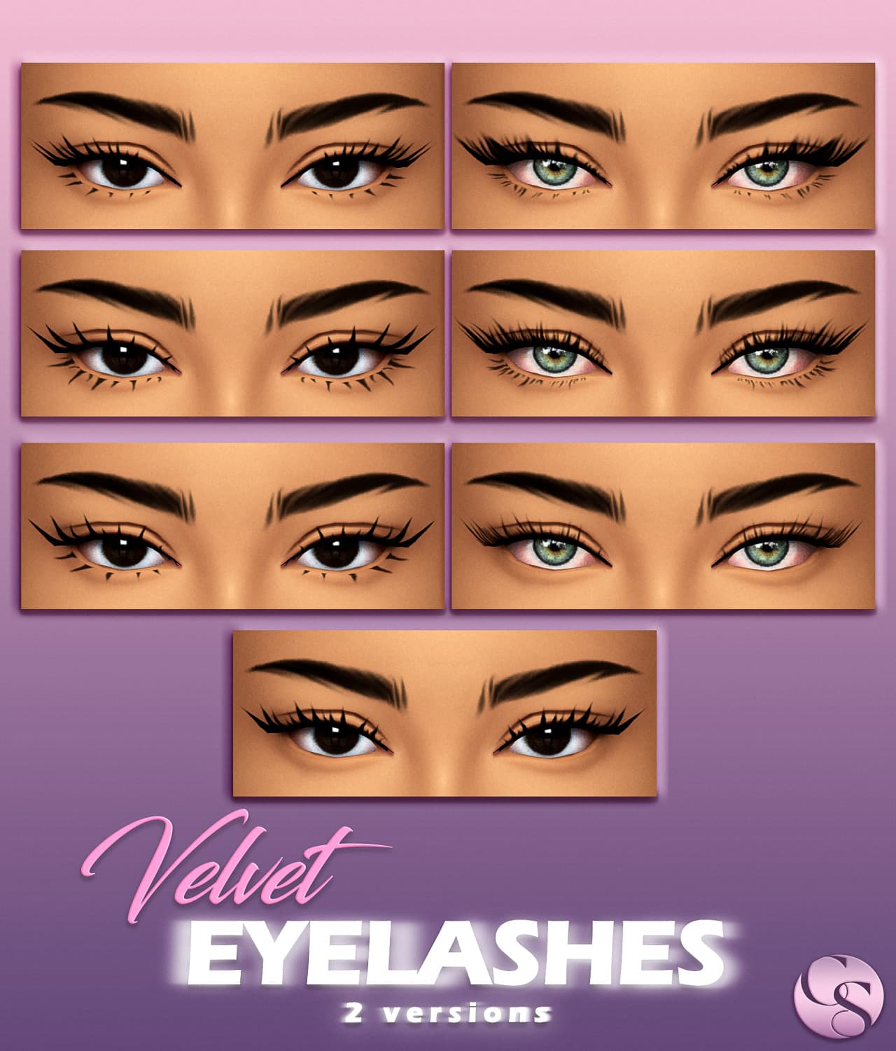 Галерея мода Ресницы Velvet 3D Eyelashes #1